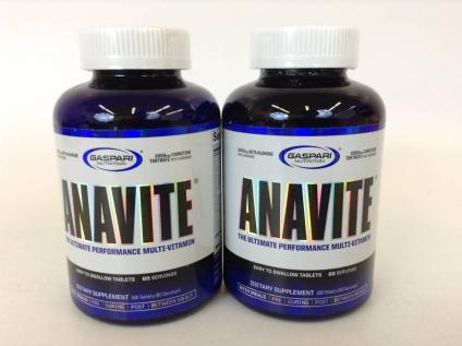 Gaspari Nutrition】 アナバイト ANAVITE 180錠 ギャスパリ ニュートリション マルチビタミン | サプリメントの